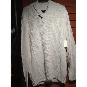 NWT American threads men's multi design knitted sweater size XL